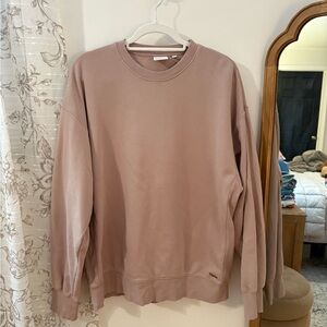 TNA Tan Crewneck Sweater
